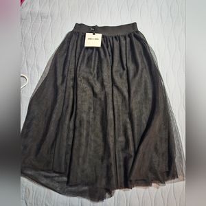 Agnes & Dora Lined Multi-Layered Tulle Skirt